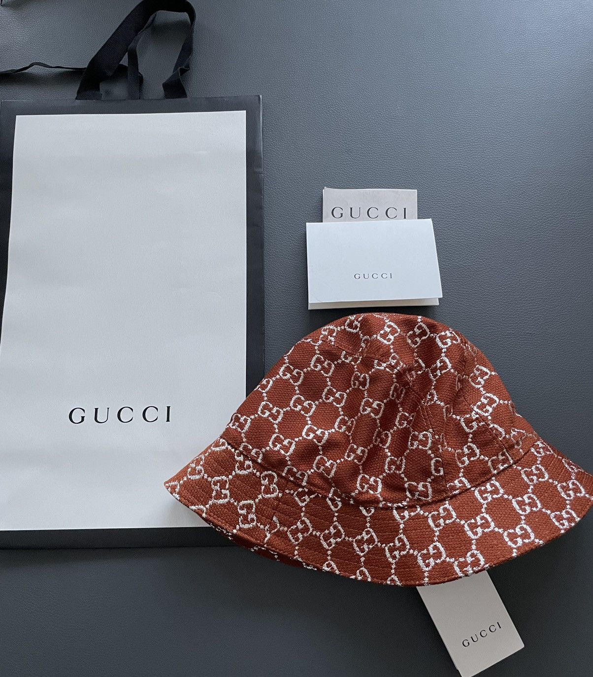 Gucci Brand NEW Limited Edition Super Runway Sold Out GG Logo Hat Size ONE SIZE - 18 Thumbnail