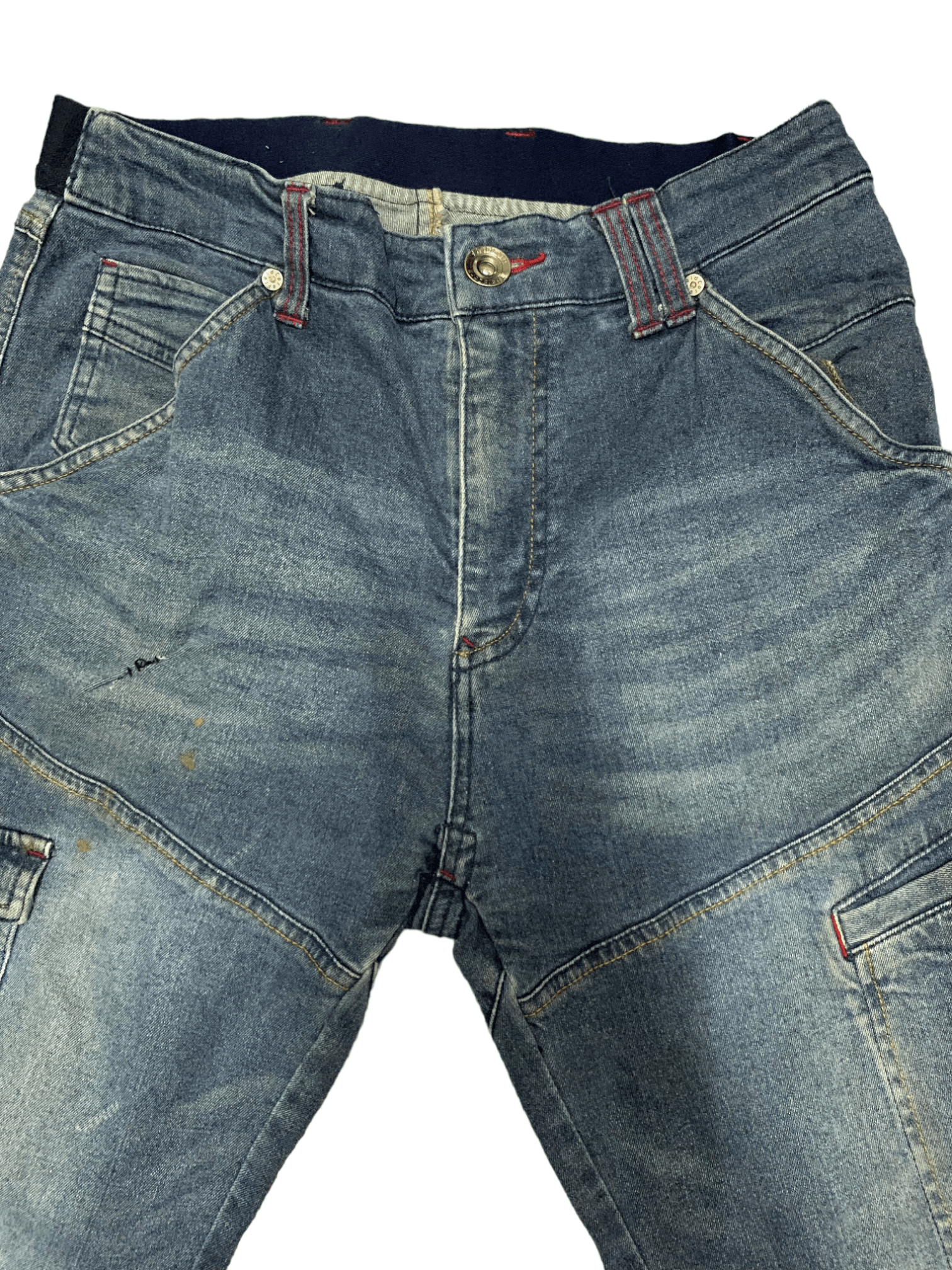 Japanese Brand Vintage Japanese Brand Multi Pocket Cargo Denim Pants Size US 28 / EU 44 - 7 Thumbnail