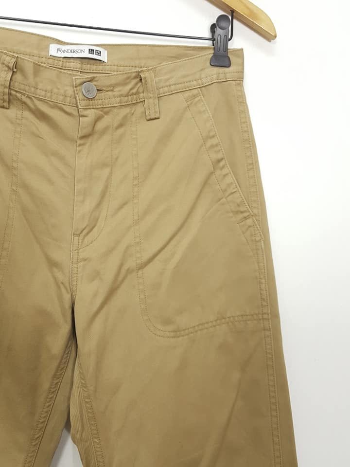 JW Anderson J.W ANDERSON Khaki Fatigue Relax Pant Collabs Uniqlo Size US 30 / EU 46 - 4 Thumbnail