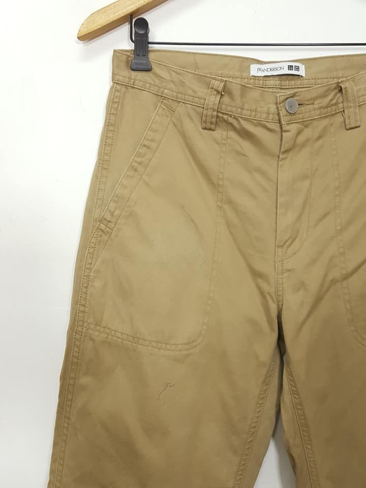 JW Anderson J.W ANDERSON Khaki Fatigue Relax Pant Collabs Uniqlo Size US 30 / EU 46 - 3 Thumbnail