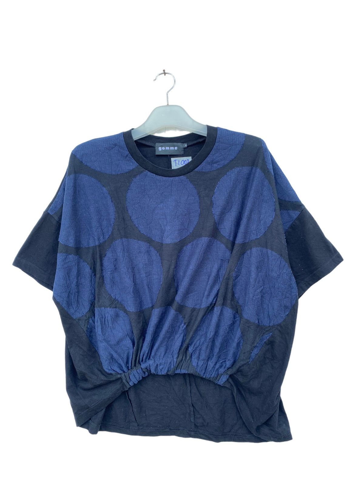 image of Gomme Homme x Yohji Yamamoto Gomme Baggy Style Shirt in Blue, Men's (Size Medium)
