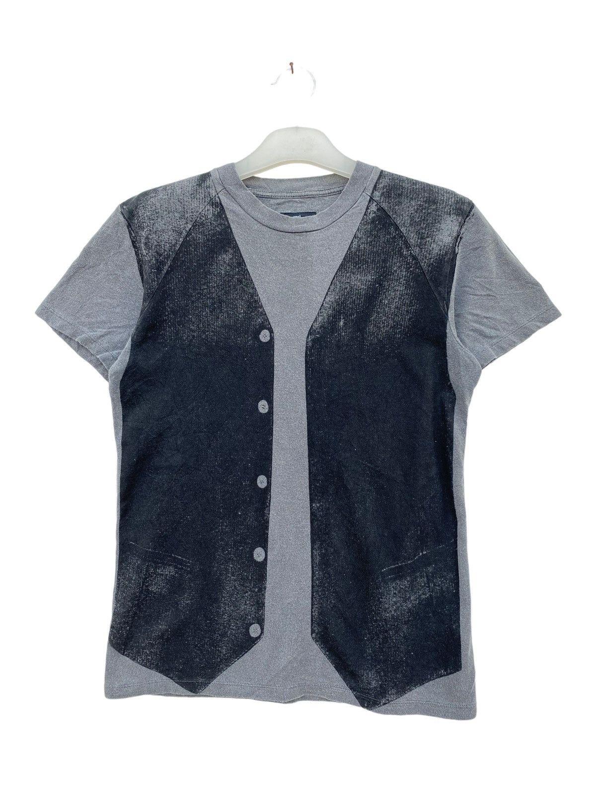 image of Wings Horns Wings + Horns Petite Tees in Grey, Men's (Size Small)