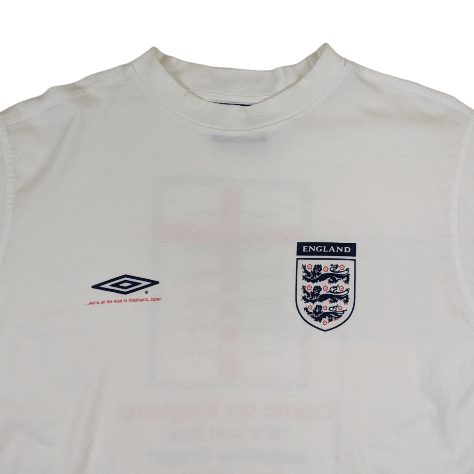 Umbro UMBRO 2002 FIFA World Cup England Vs Brazil T-Shirt Size US M / EU 48-50 / 2 - 4 Thumbnail