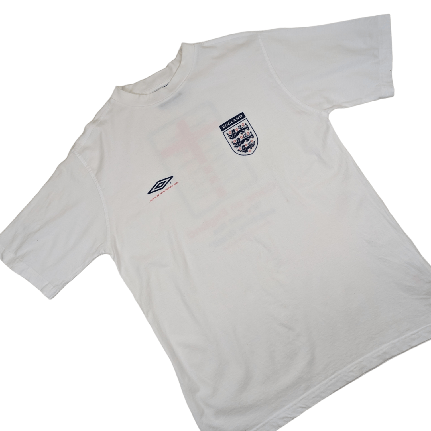 Umbro UMBRO 2002 FIFA World Cup England Vs Brazil T-Shirt Size US M / EU 48-50 / 2 - 3 Thumbnail