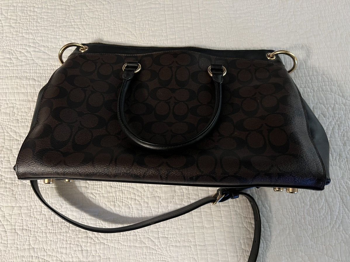 Coach Coach Mia Satchel In Signatura Canvas shoulder bag purse Size ONE SIZE - 4 Thumbnail