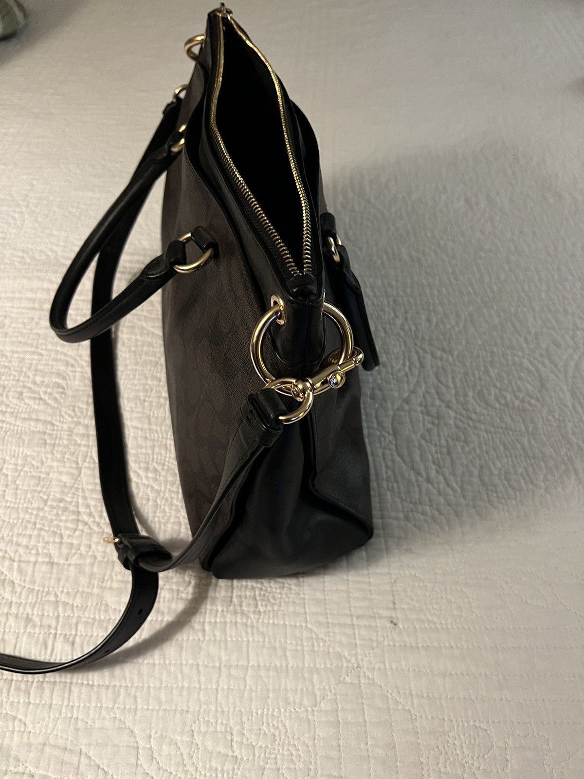 Coach Coach Mia Satchel In Signatura Canvas shoulder bag purse Size ONE SIZE - 7 Thumbnail