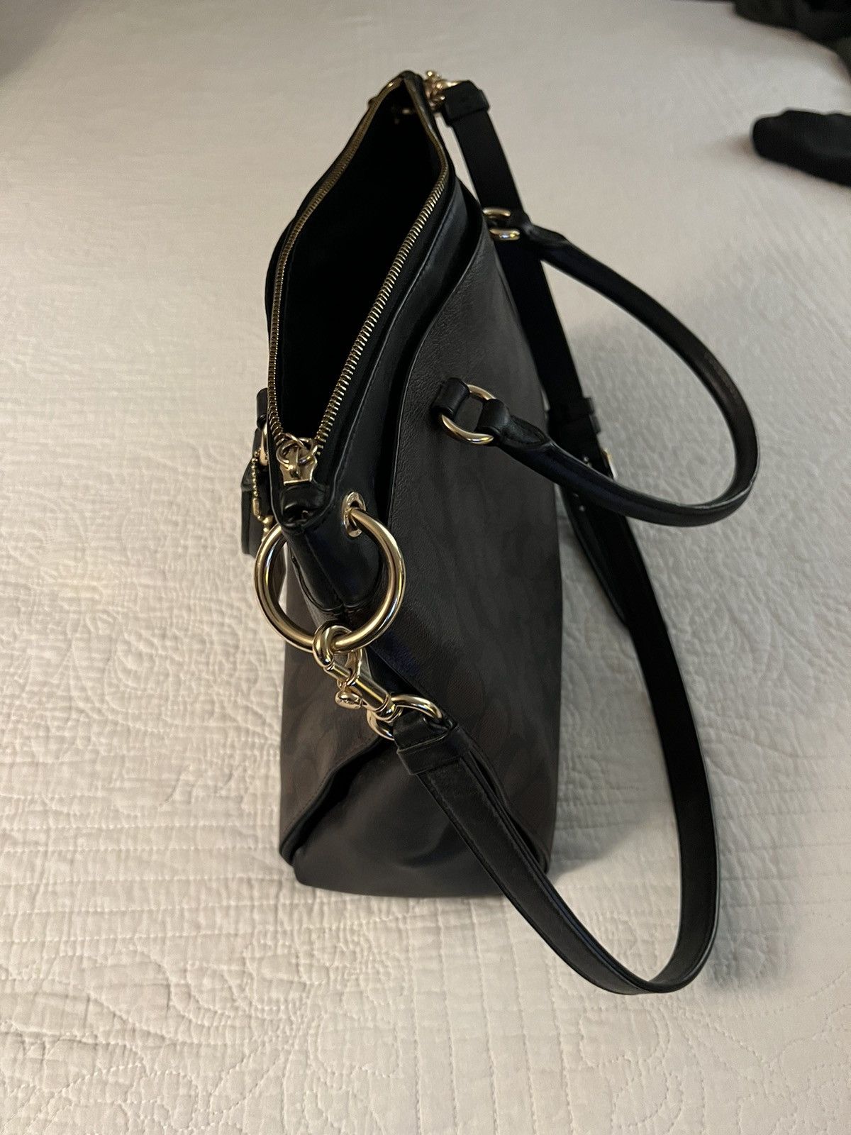 Coach Coach Mia Satchel In Signatura Canvas shoulder bag purse Size ONE SIZE - 6 Thumbnail