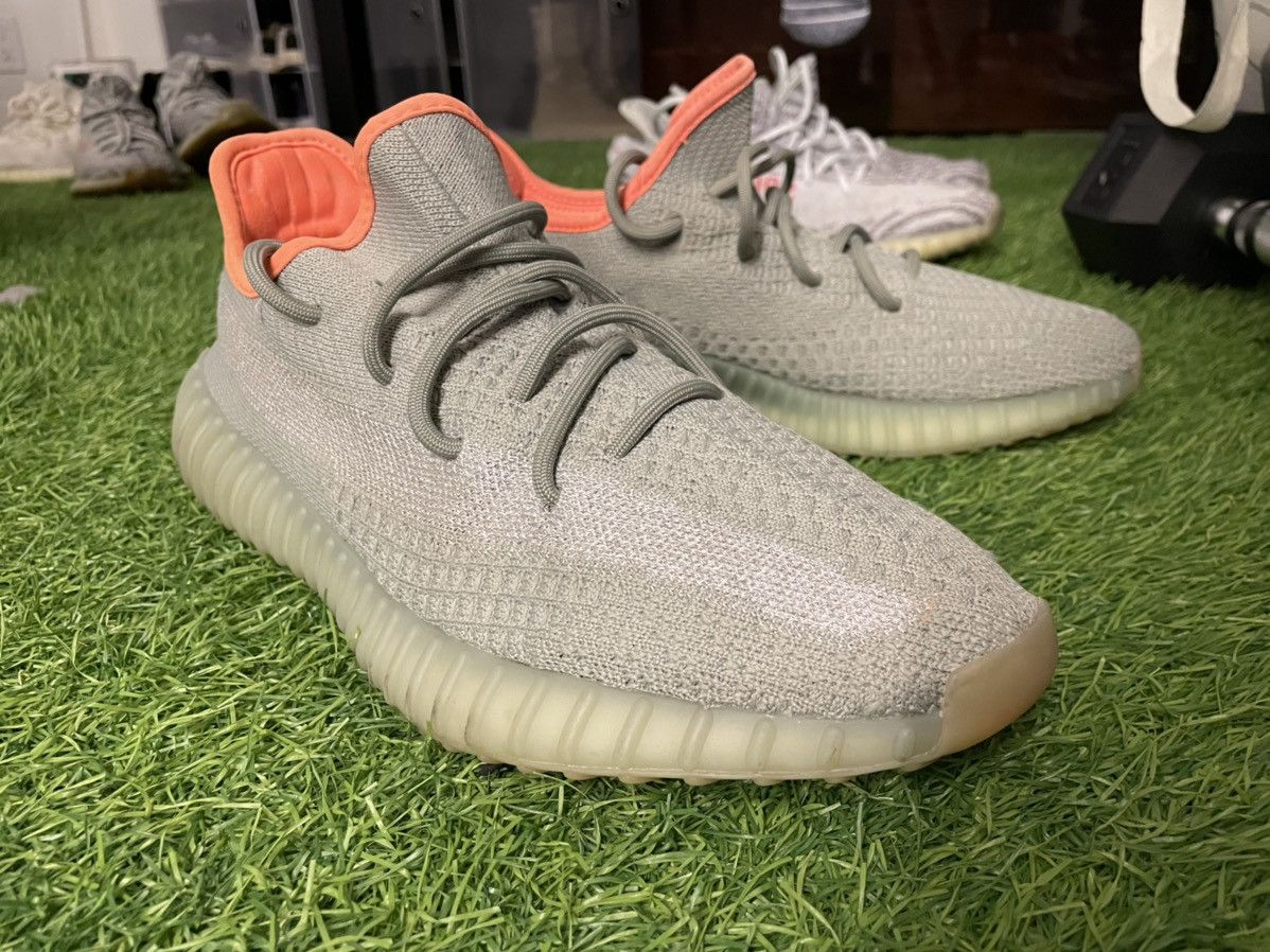 Adidas Yeezy Boost 350 V2 Desert Sage Sneakers Size US 10 / EU 43 - 1 Preview