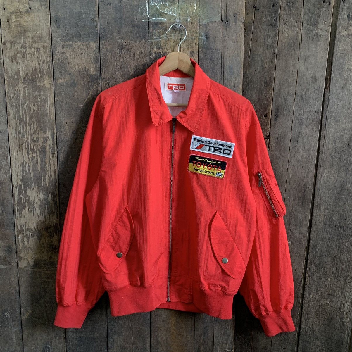image of Vintage Trd Toyota Racing Development Light Jacket in Red, Men's (Size Medium)