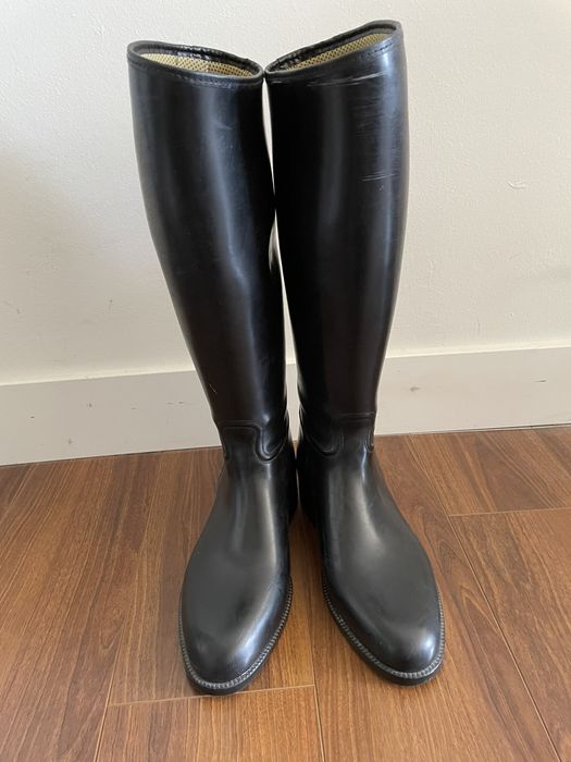 aigle rubber ankle boots