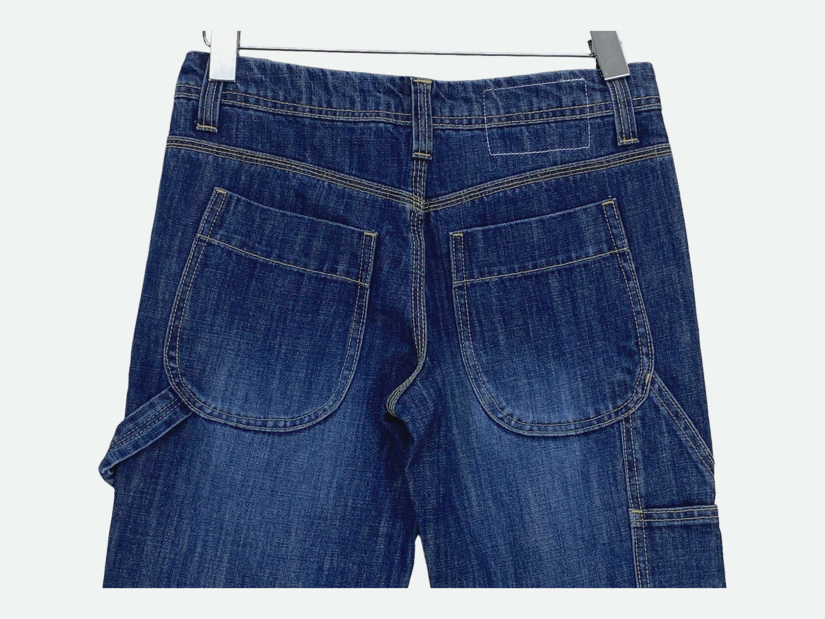 Japanese Brand Nusy Denim Carpenter Pants Size US 28 / EU 44 - 6 Thumbnail