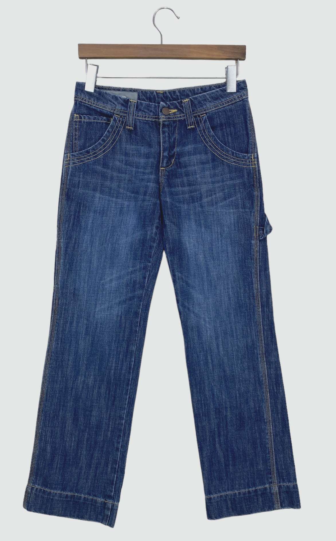 Japanese Brand Nusy Denim Carpenter Pants Size US 28 / EU 44 - 2 Thumbnail