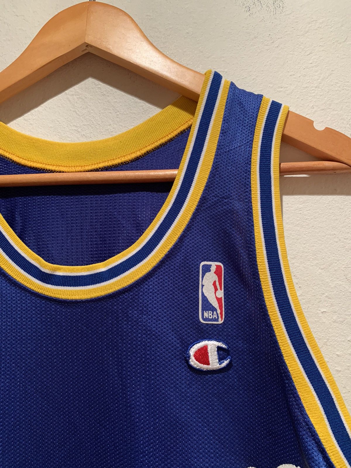 Champion × NBA × Vintage *RARE* Vintage Billy Owens Golden State Warriors NBA Jersey Size US M / EU 48-50 / 2 - 5 Thumbnail