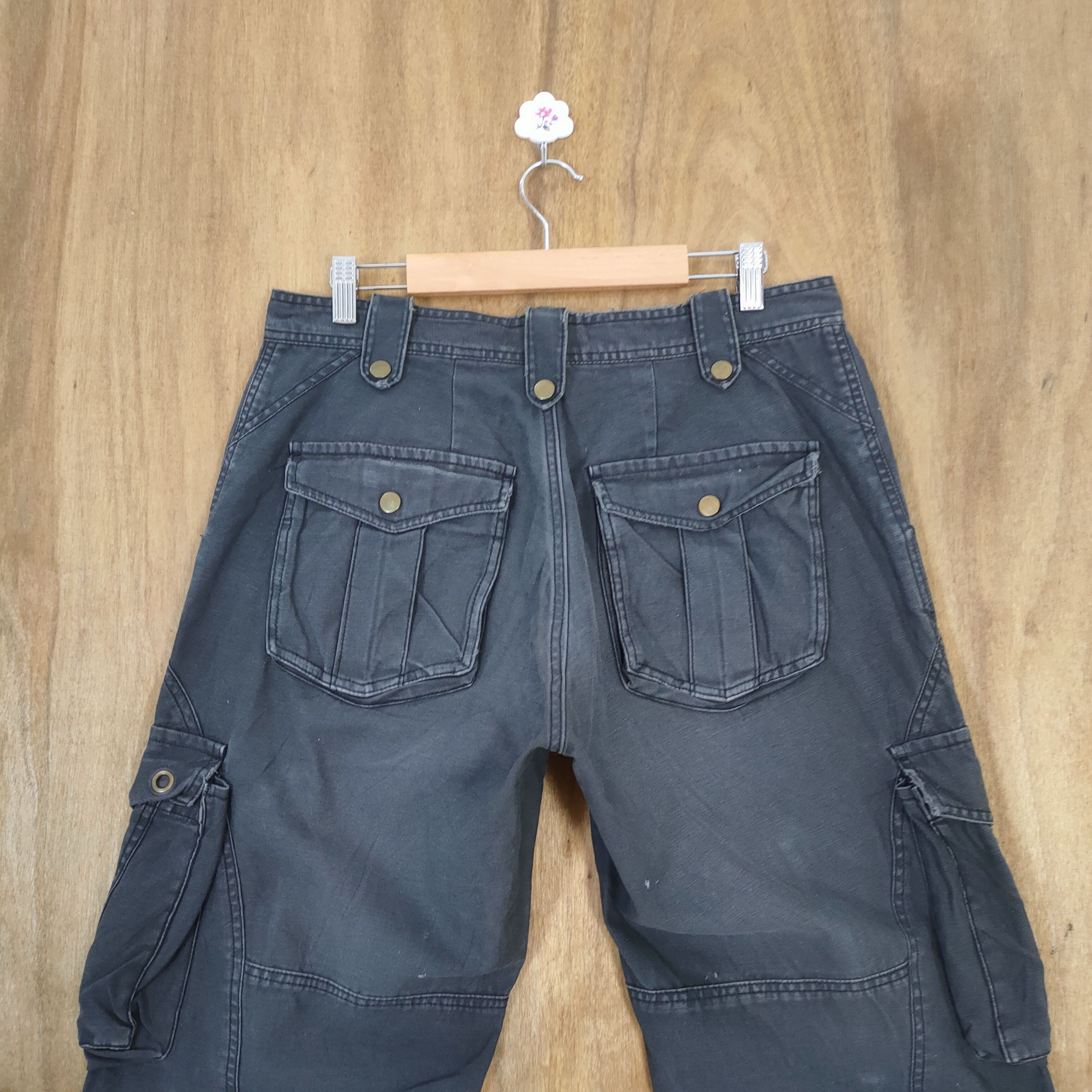 Japanese Brand VINTAGE 12WORK RING CARGO PANTS Size US 32 / EU 48 - 10 Thumbnail