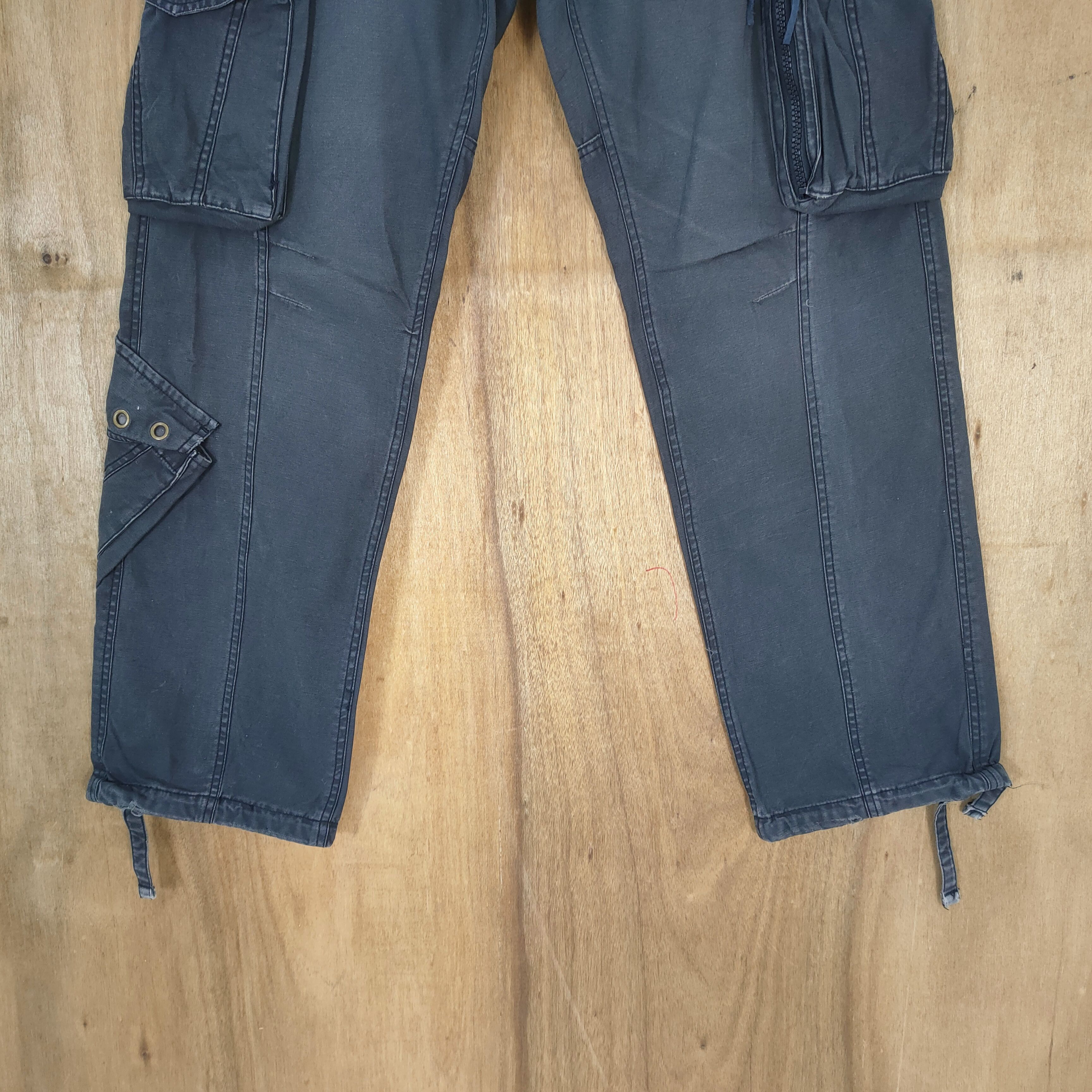 Japanese Brand VINTAGE 12WORK RING CARGO PANTS Size US 32 / EU 48 - 5 Thumbnail