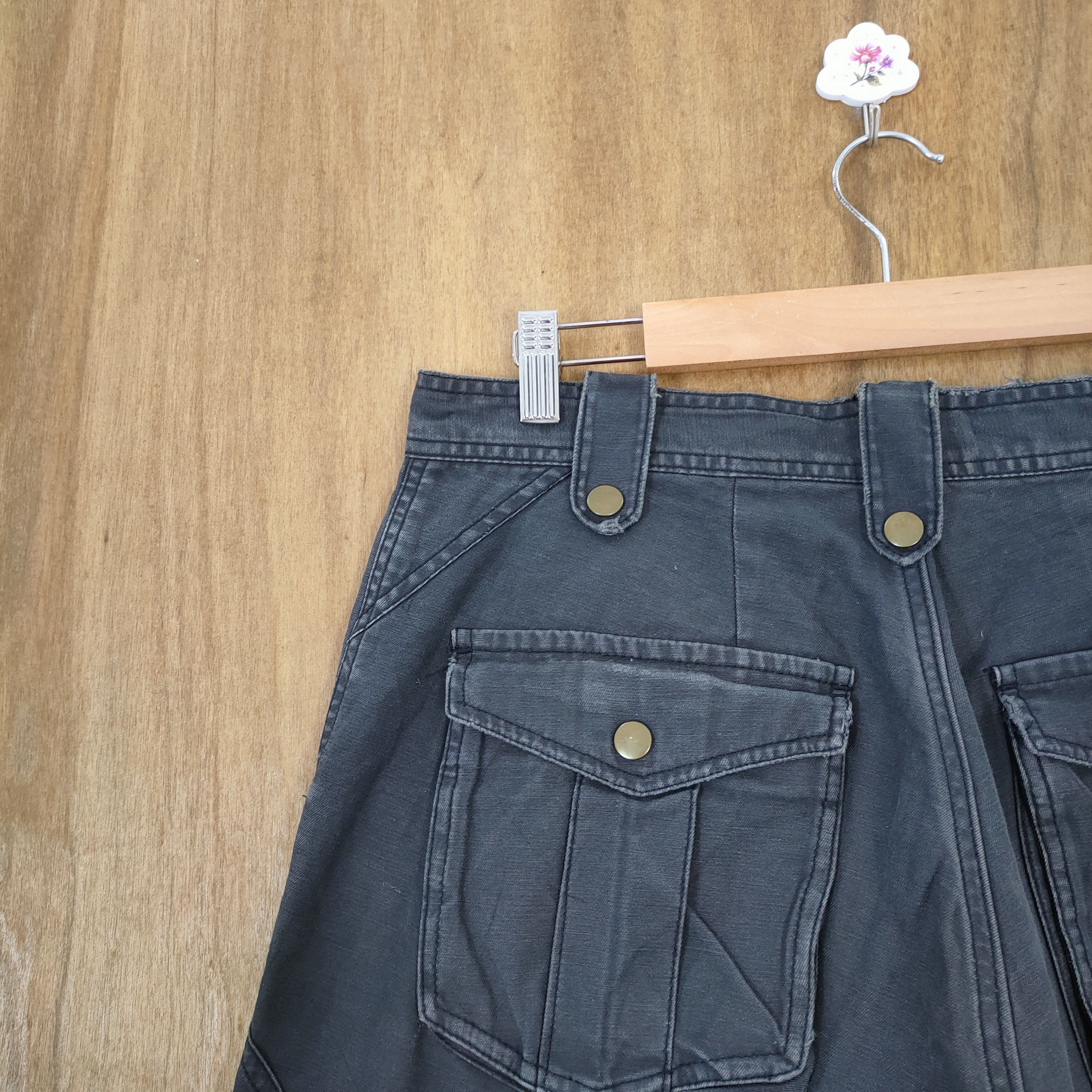 Japanese Brand VINTAGE 12WORK RING CARGO PANTS Size US 32 / EU 48 - 12 Thumbnail