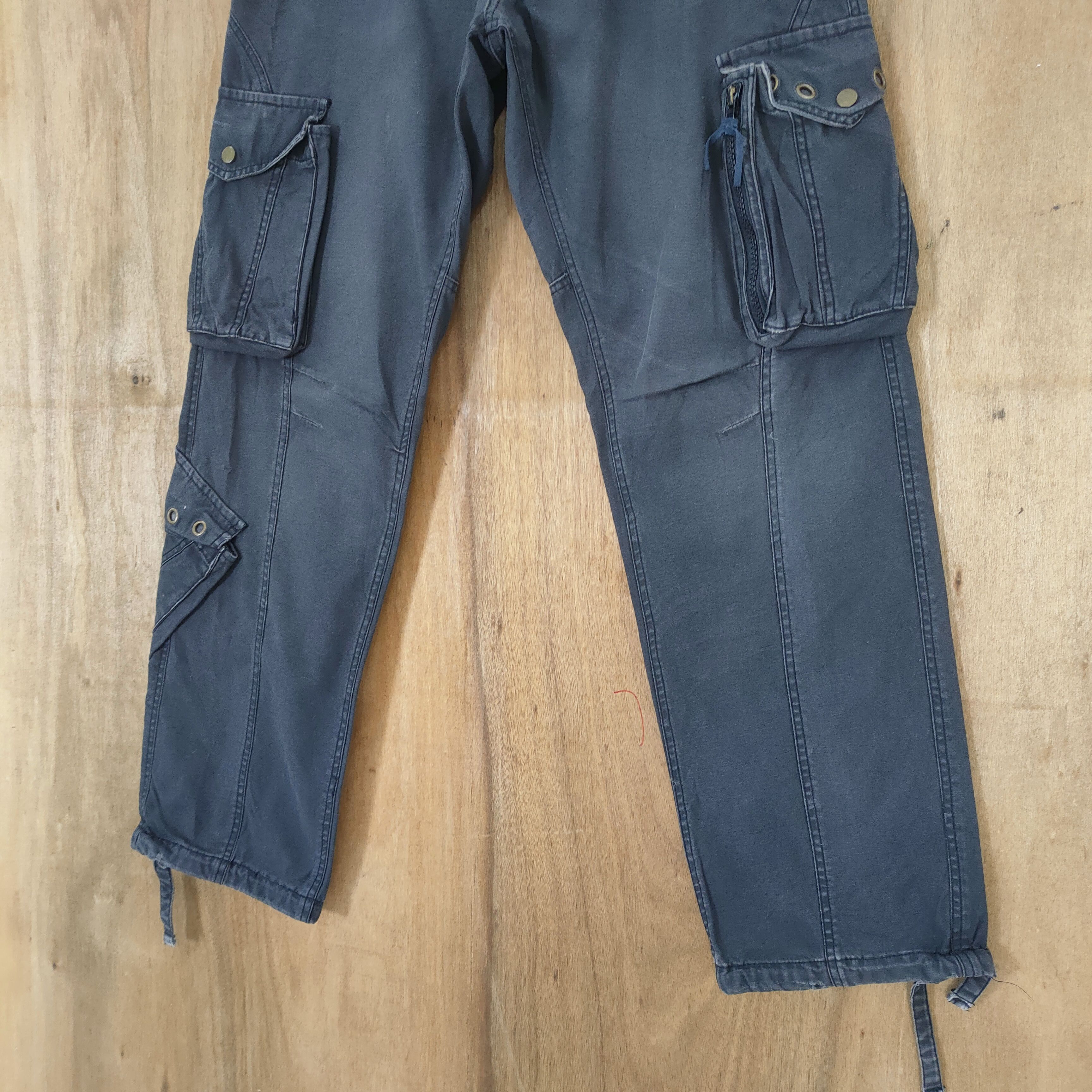 Japanese Brand VINTAGE 12WORK RING CARGO PANTS Size US 32 / EU 48 - 9 Thumbnail