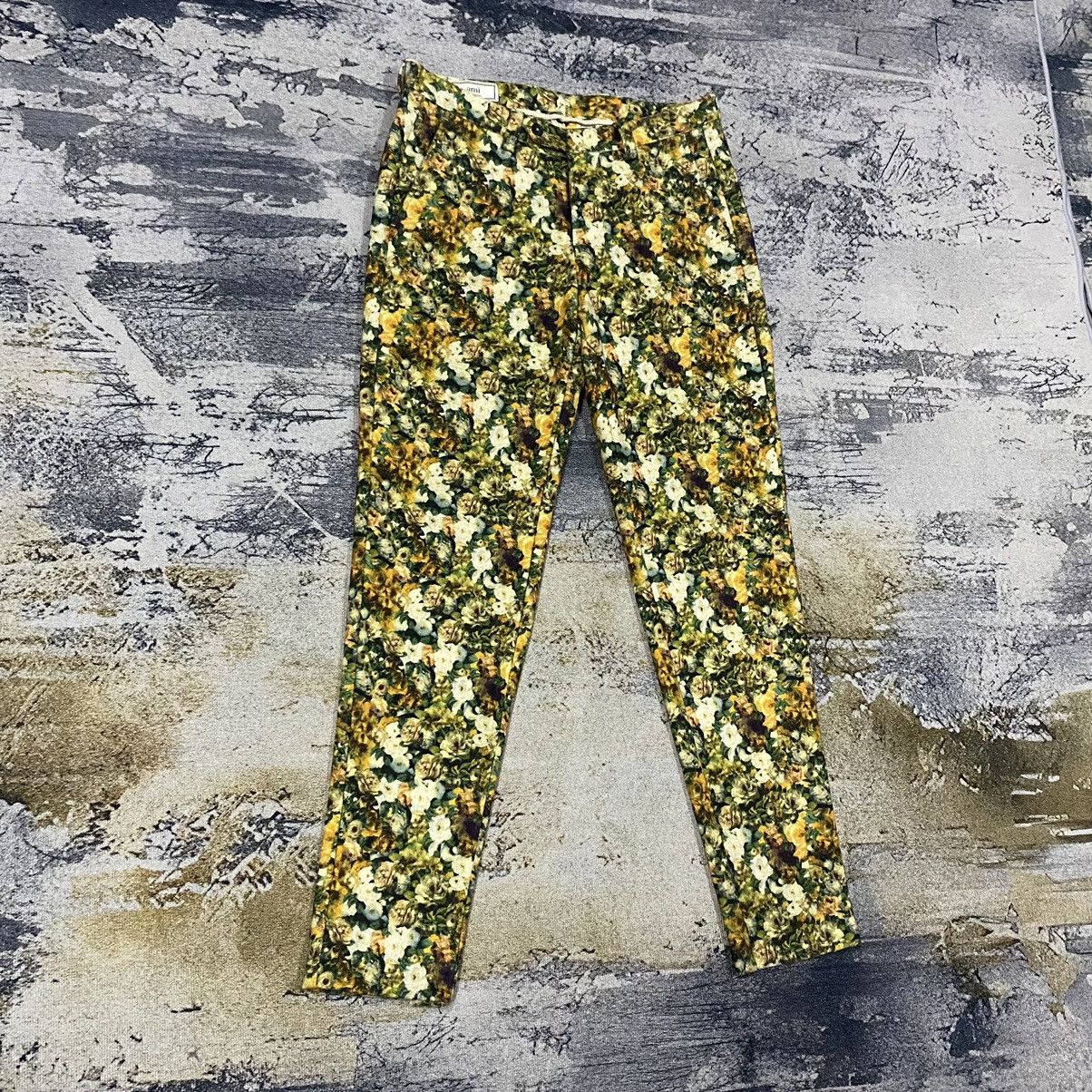 AMI Steals🔥Vintage AMI Paris Alexender Flower Motive Pants W30 Size US 30 / EU 46 - 5 Thumbnail