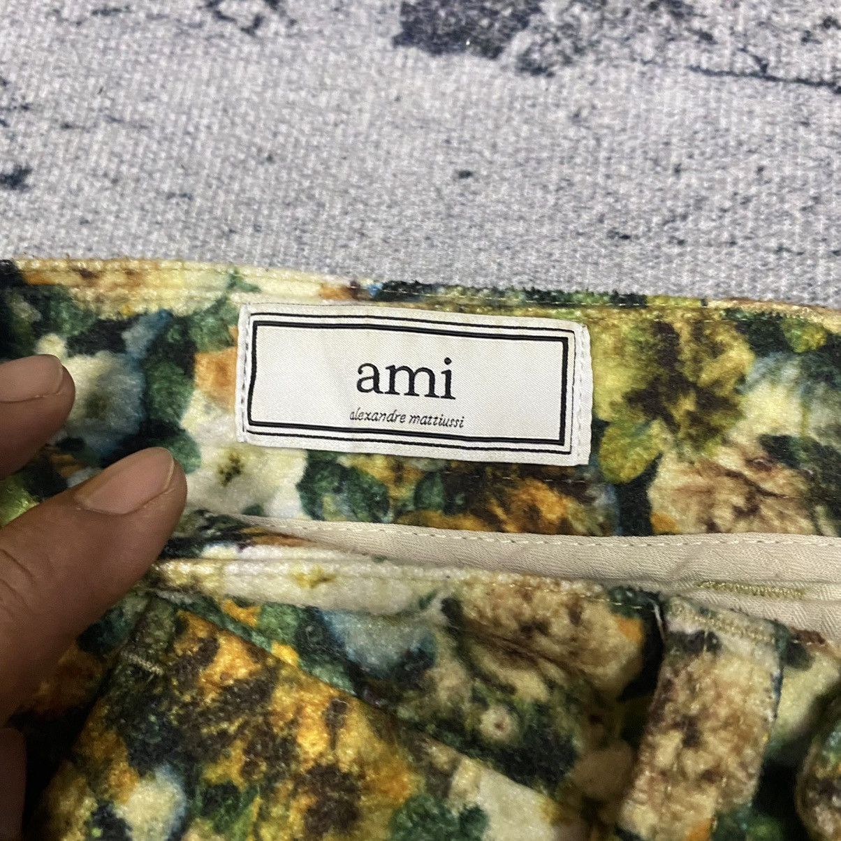 AMI Steals🔥Vintage AMI Paris Alexender Flower Motive Pants W30 Size US 30 / EU 46 - 8 Thumbnail
