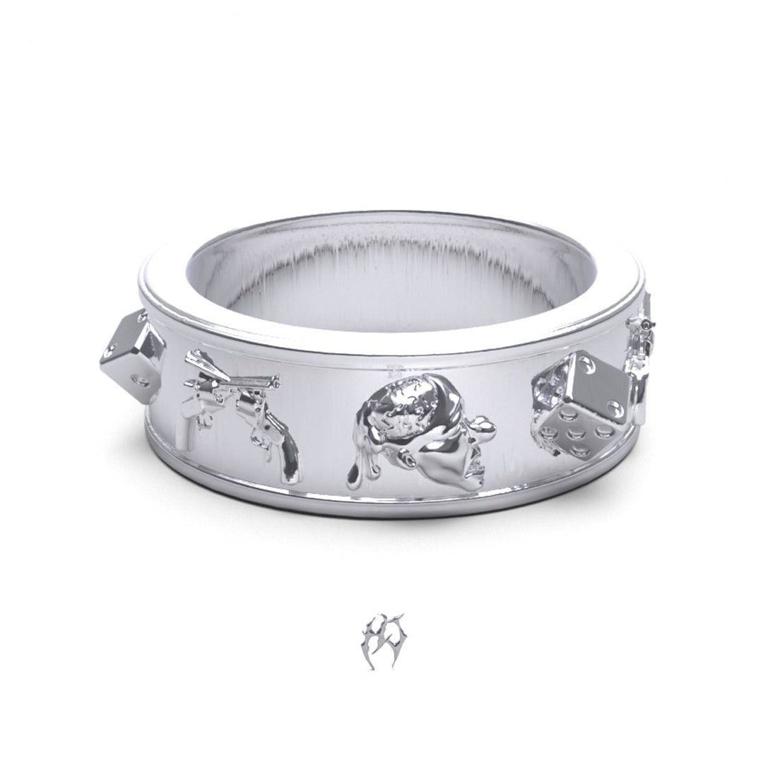 Jewelry Hard Jewelry Gambler’s Ring Size ONE SIZE - 1 Thumbnail
