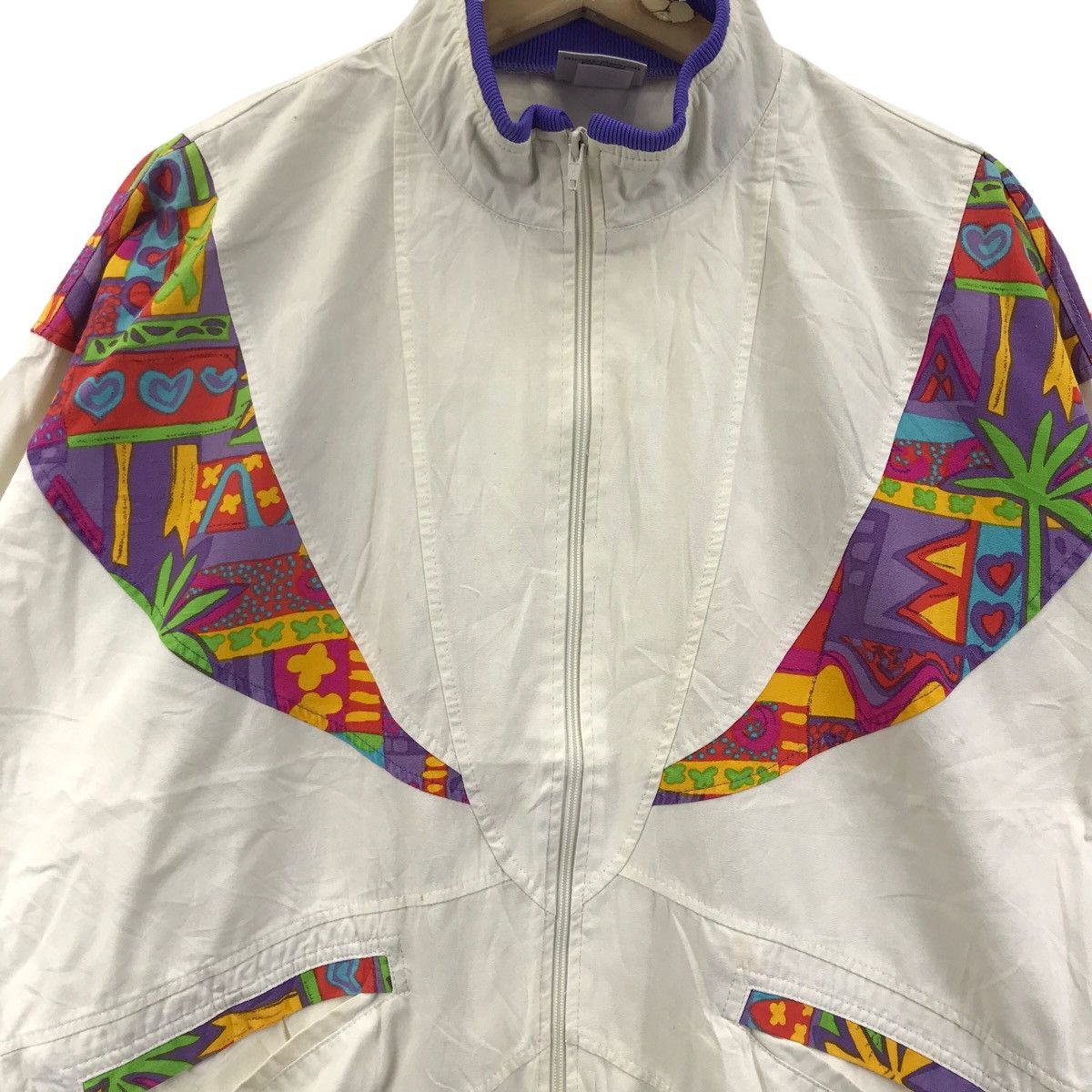 Kappa Vintage 90s KAPPA SPORT USA National Team Windbreaker Jacket Size US L / EU 52-54 / 3 - 3 Thumbnail