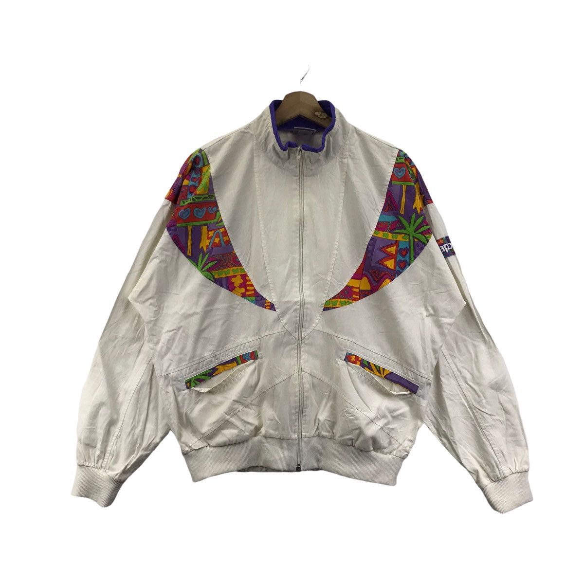 Kappa Vintage 90s KAPPA SPORT USA National Team Windbreaker Jacket Size US L / EU 52-54 / 3 - 1 Thumbnail