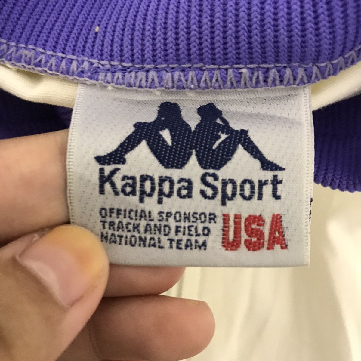 Kappa Vintage 90s KAPPA SPORT USA National Team Windbreaker Jacket Size US L / EU 52-54 / 3 - 5 Thumbnail