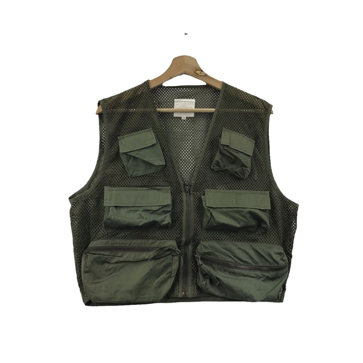 Vintage MANPHOTO Phantom Military Usaf Camouflage Tactical Vest Size US M / EU 48-50 / 2 - 1 Thumbnail