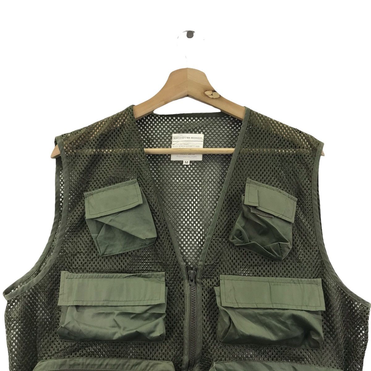 Vintage MANPHOTO Phantom Military Usaf Camouflage Tactical Vest Size US M / EU 48-50 / 2 - 2 Thumbnail