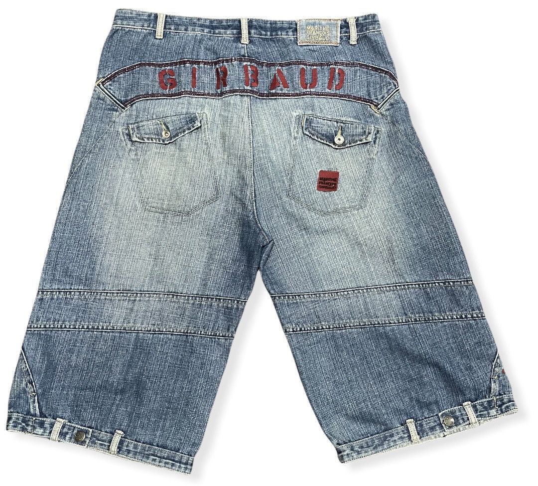 Marithe + Francois Girbaud MFG Denim Shirt Embroidery Square Iconic Logo Pocket Size US 38 / EU 54 - 4 Thumbnail