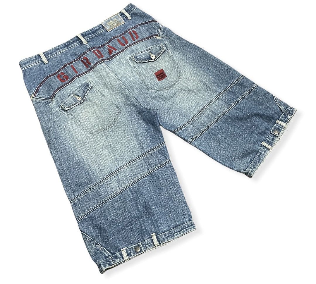 Marithe + Francois Girbaud MFG Denim Shirt Embroidery Square Iconic Logo Pocket Size US 38 / EU 54 - 5 Thumbnail