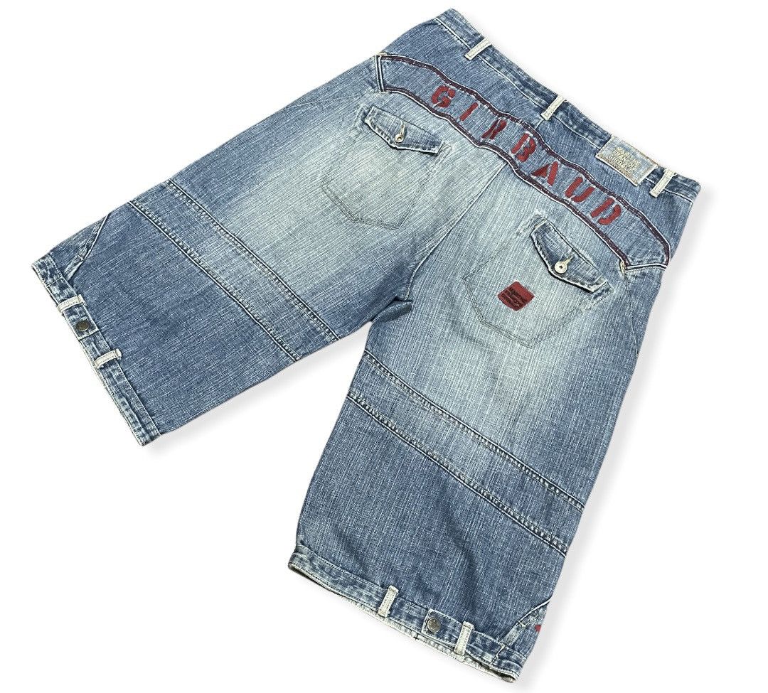Marithe + Francois Girbaud MFG Denim Shirt Embroidery Square Iconic Logo Pocket Size US 38 / EU 54 - 6 Thumbnail