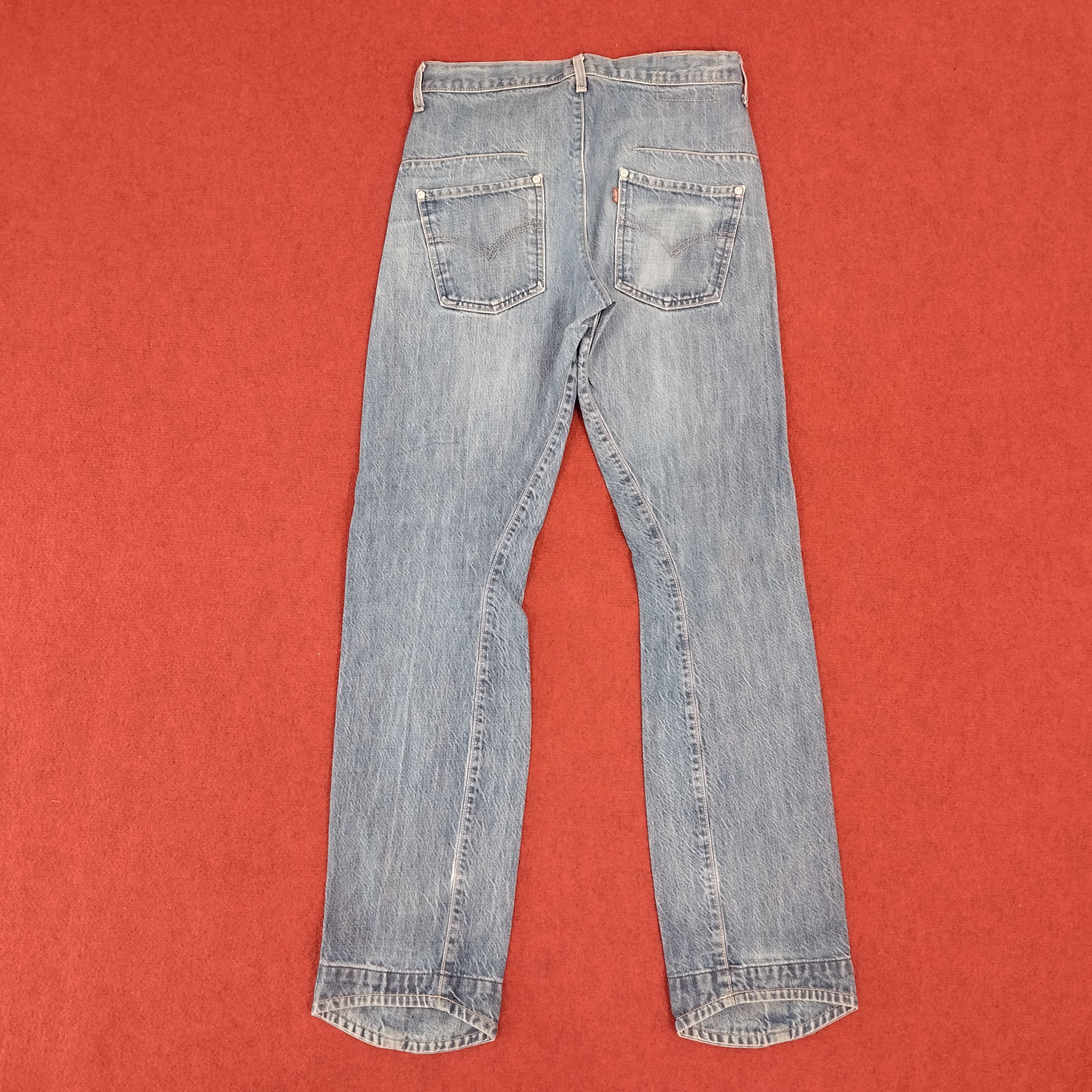 Levi's × Vintage Levi's Engineered Streetwear Style Design Denim Jeans Size US 30 / EU 46 - 4 Thumbnail