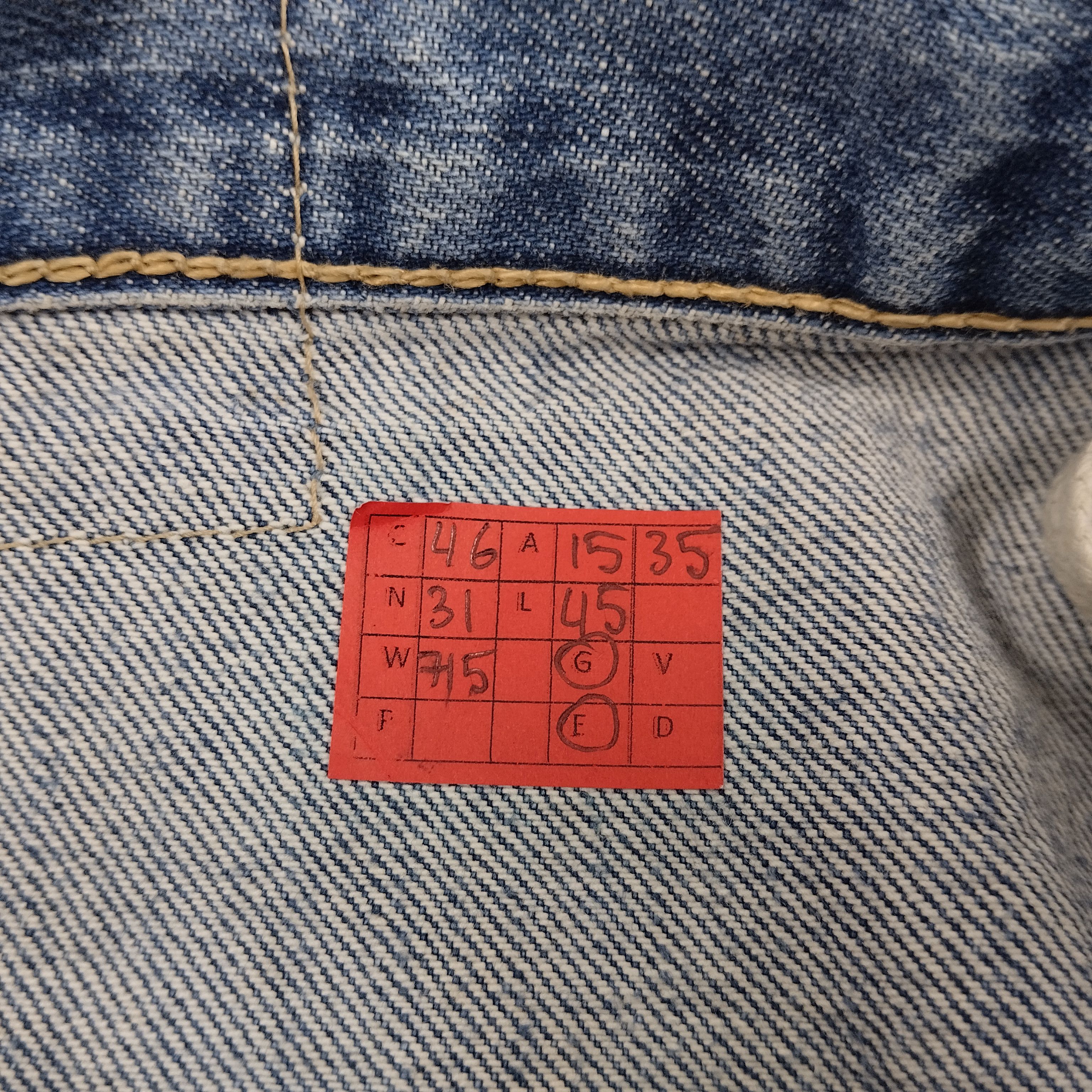 Levi's × Vintage Levi's Engineered Streetwear Style Design Denim Jeans Size US 30 / EU 46 - 10 Thumbnail