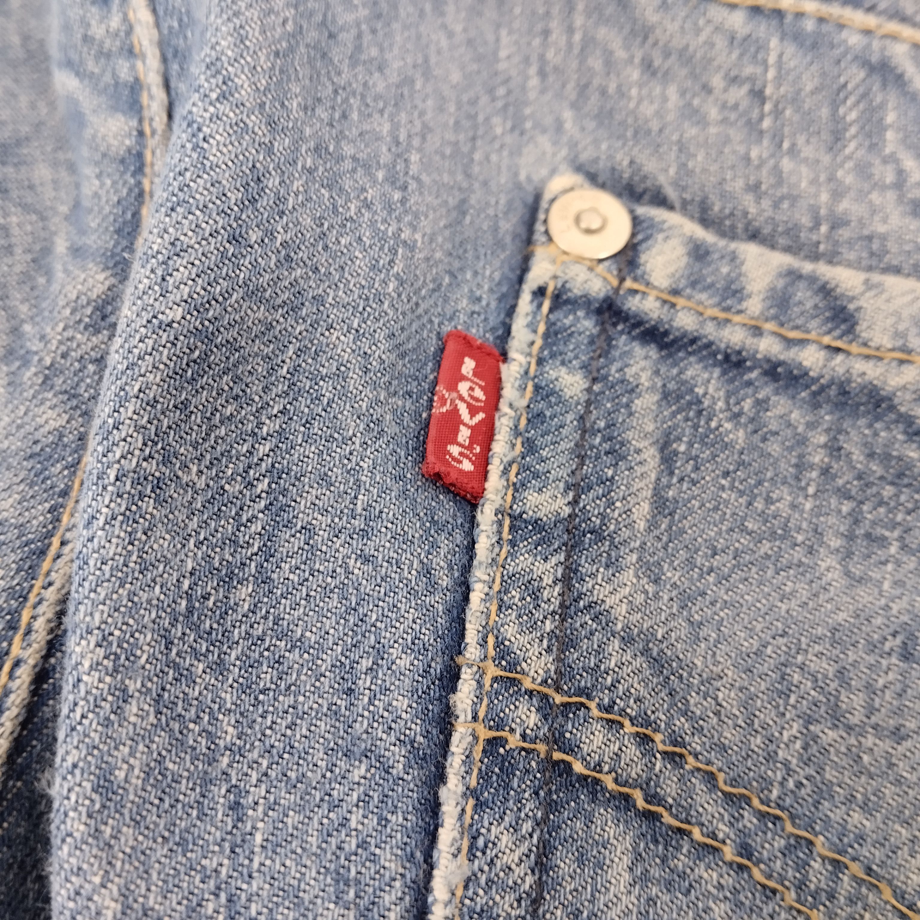 Levi's × Vintage Levi's Engineered Streetwear Style Design Denim Jeans Size US 30 / EU 46 - 12 Thumbnail