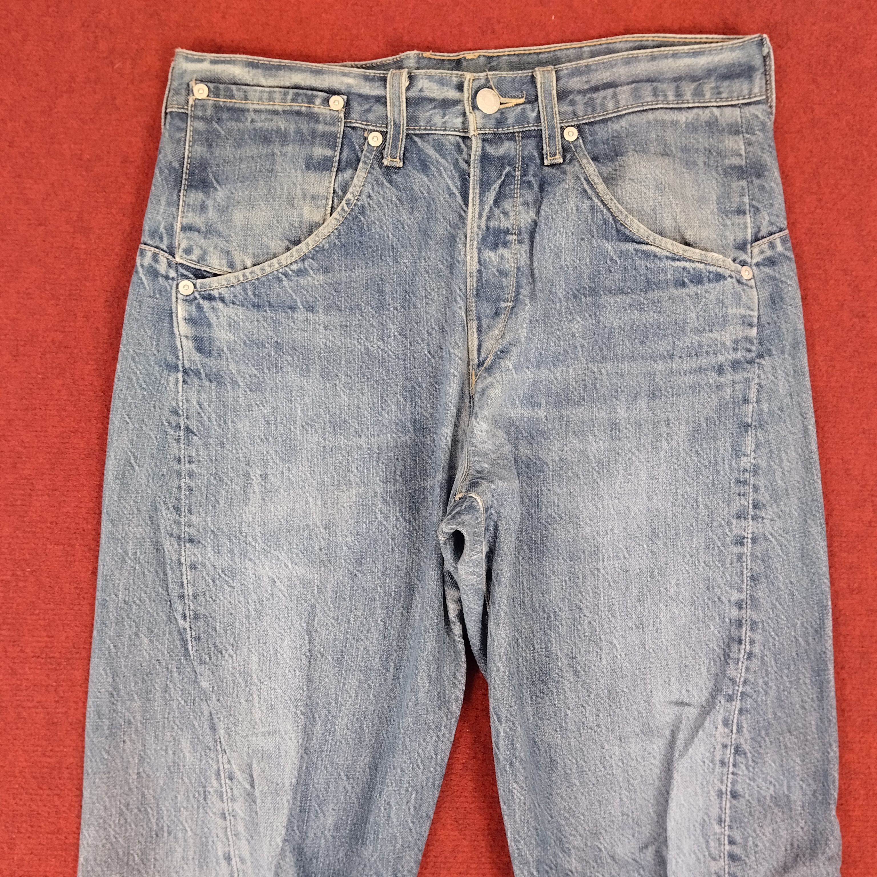 Levi's × Vintage Levi's Engineered Streetwear Style Design Denim Jeans Size US 30 / EU 46 - 2 Thumbnail