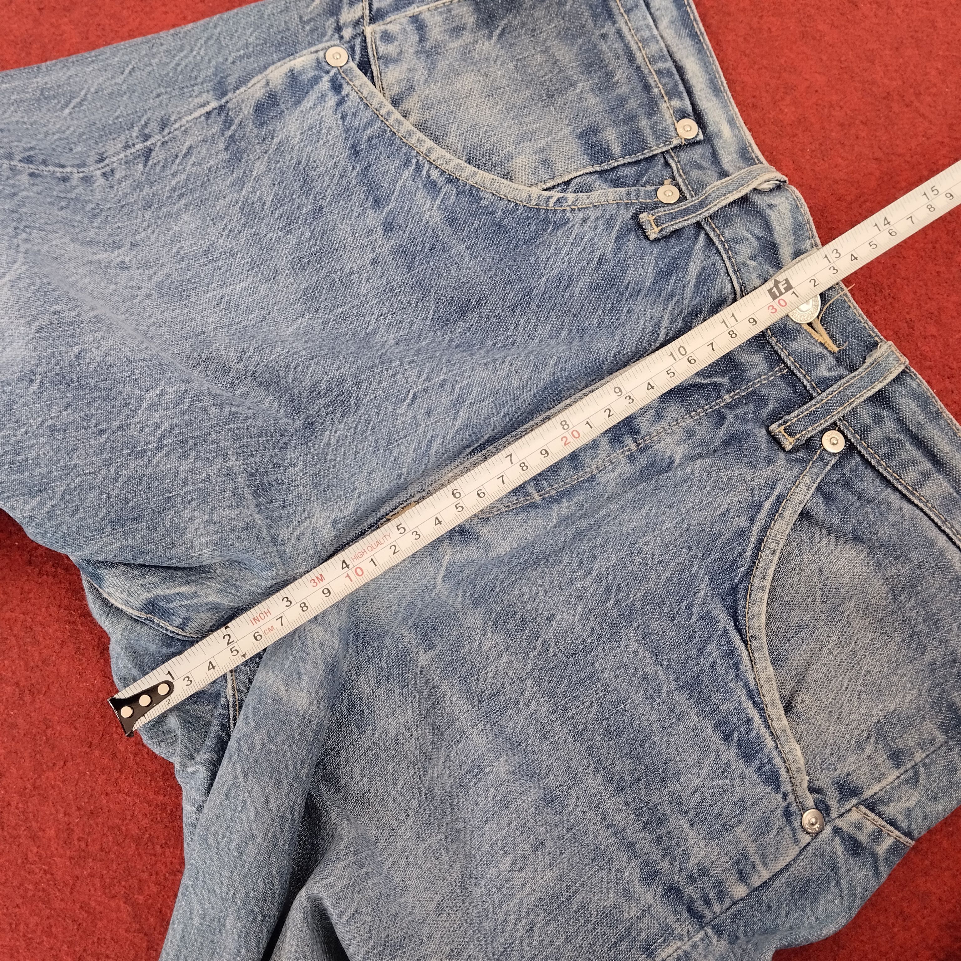 Levi's × Vintage Levi's Engineered Streetwear Style Design Denim Jeans Size US 30 / EU 46 - 15 Thumbnail