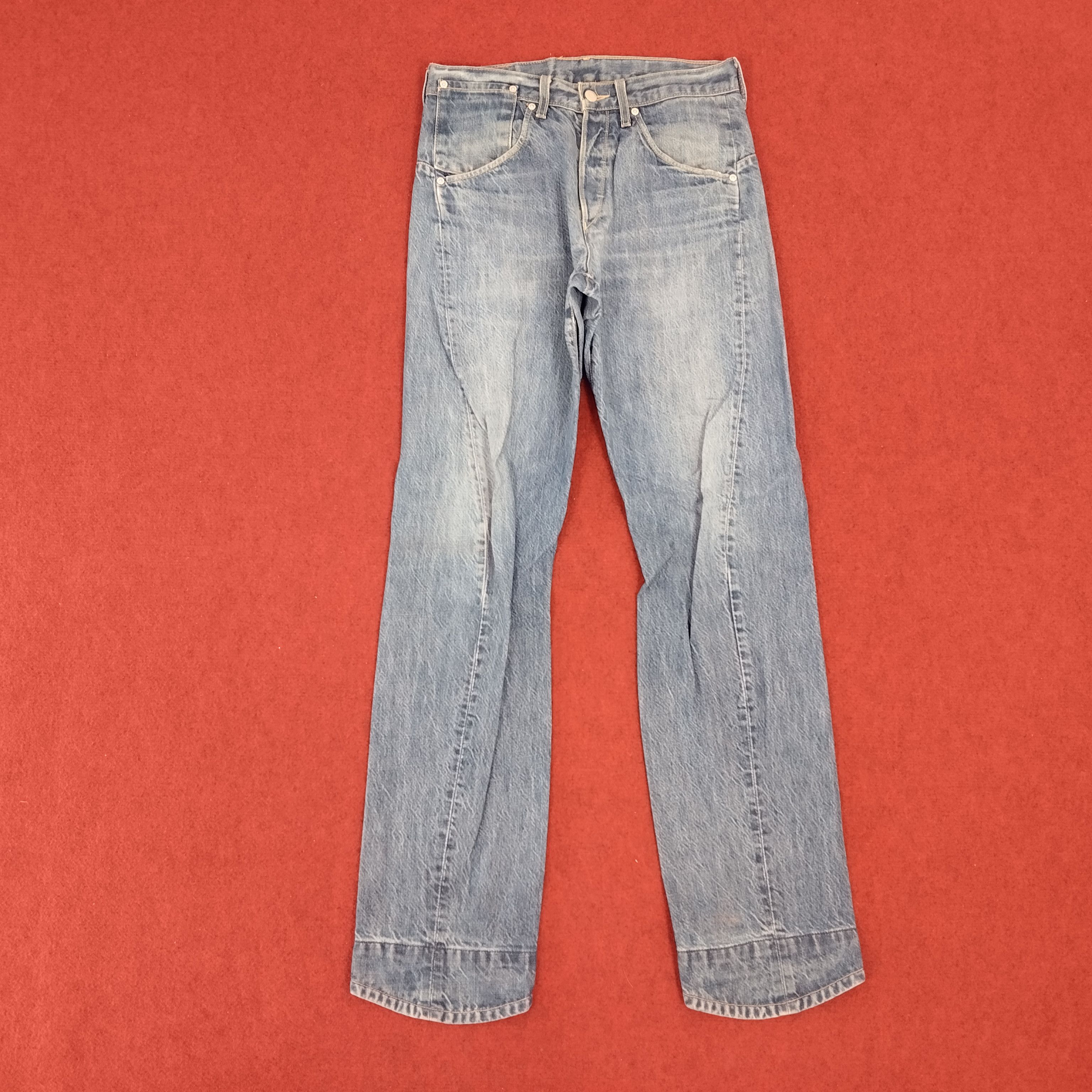 Levi's × Vintage Levi's Engineered Streetwear Style Design Denim Jeans Size US 30 / EU 46 - 1 Thumbnail