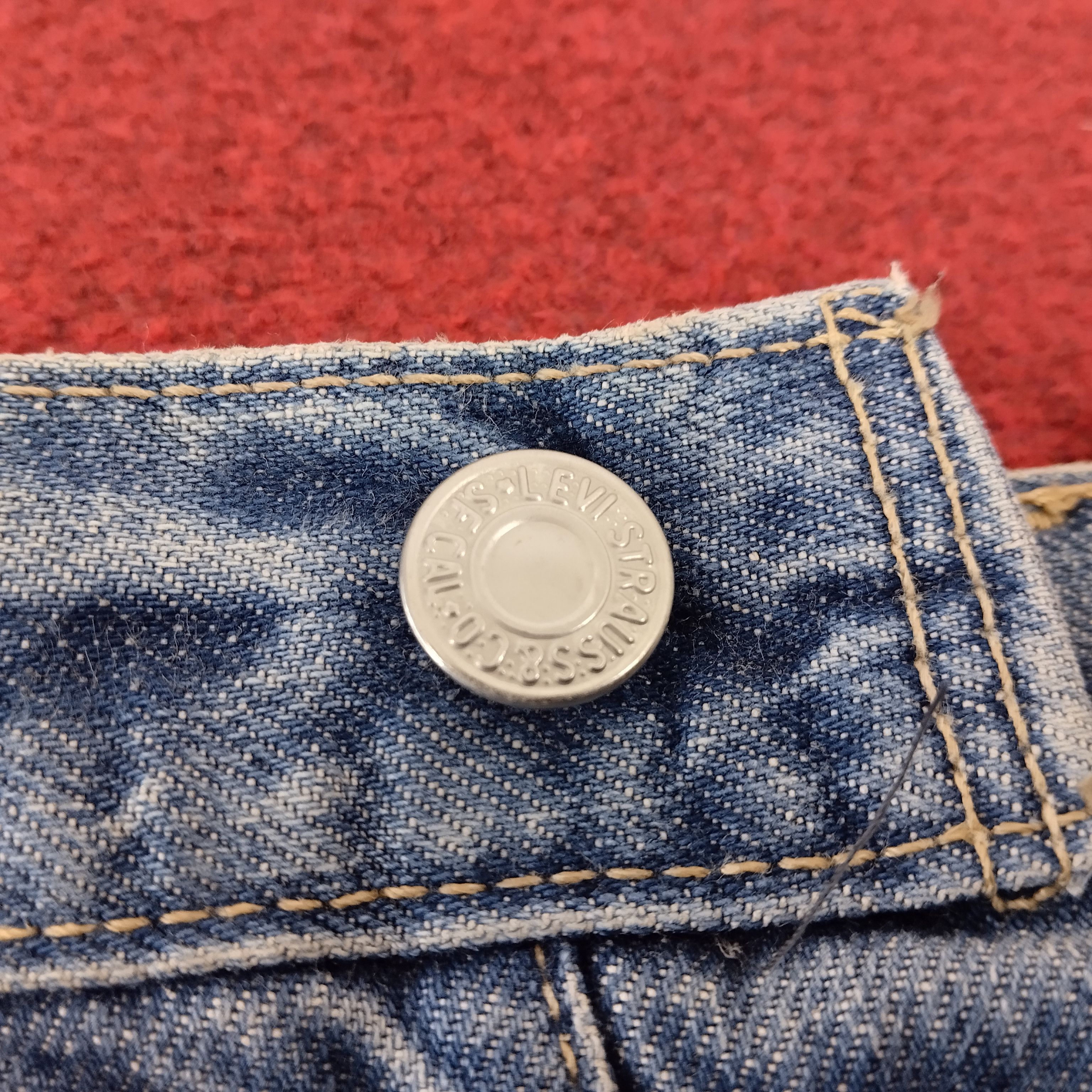 Levi's × Vintage Levi's Engineered Streetwear Style Design Denim Jeans Size US 30 / EU 46 - 8 Thumbnail
