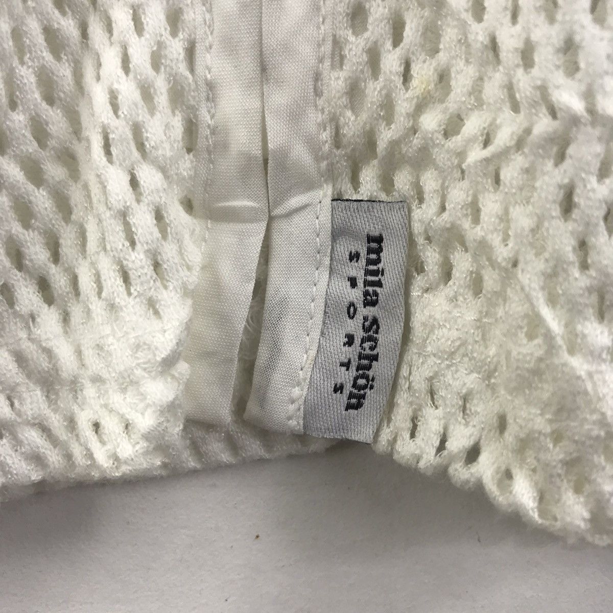 Mila Schon MILA SCHON Sports Italian Designer Polkadot WhiteVest Italy Size US M / EU 48-50 / 2 - 4 Thumbnail
