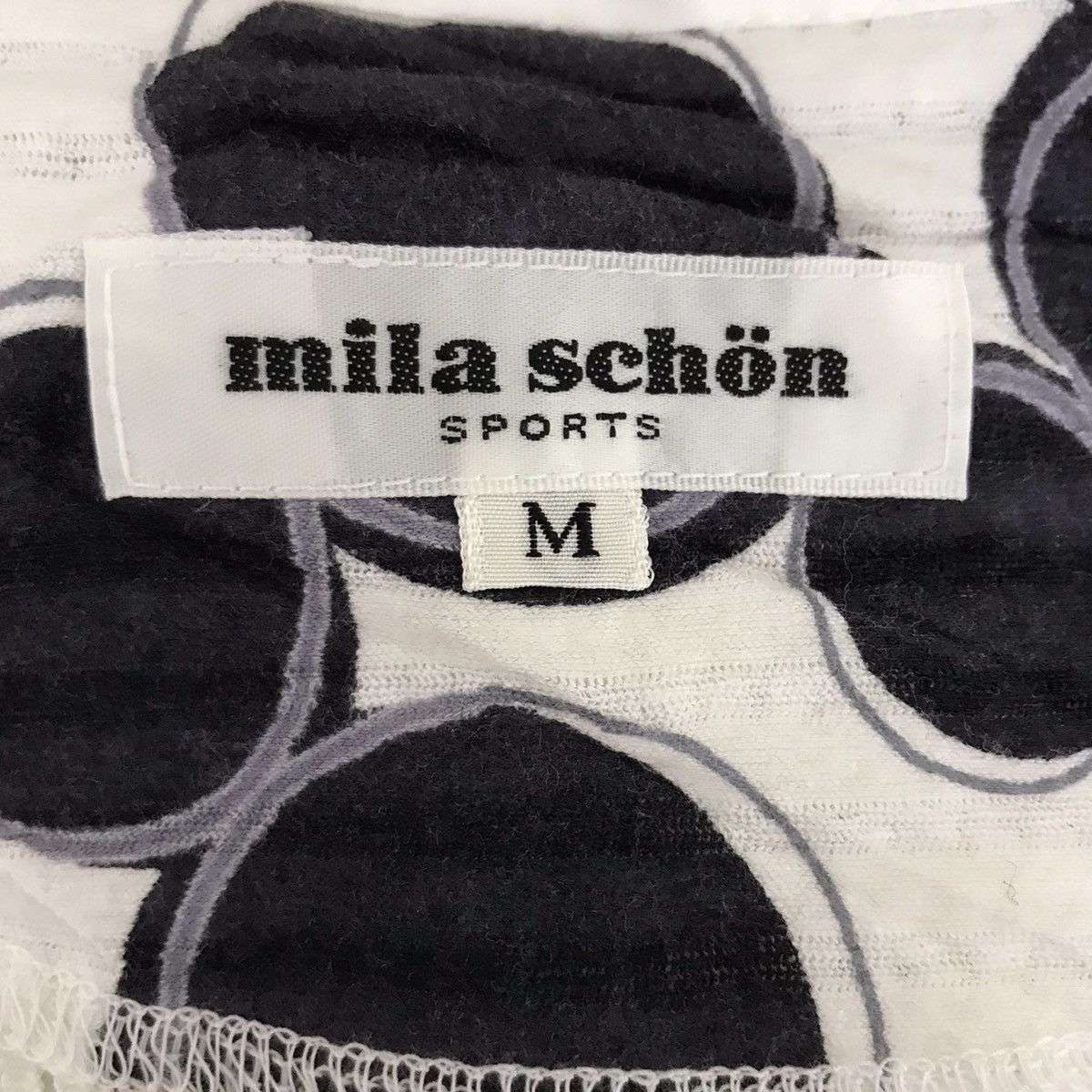 Mila Schon MILA SCHON Sports Italian Designer Polkadot WhiteVest Italy Size US M / EU 48-50 / 2 - 5 Thumbnail