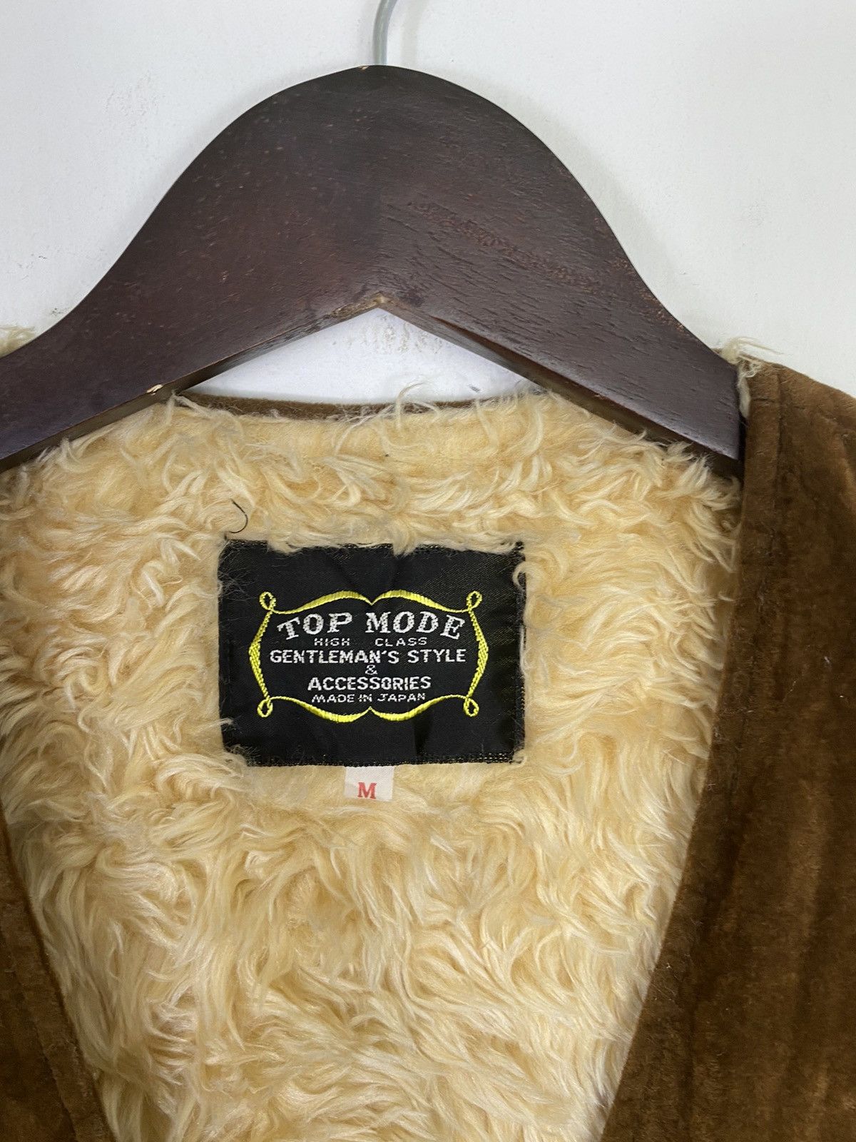 Japanese Brand × Vintage Gcw23🔥Vintage Velvet Sherpa Lining Vest Size US L / EU 52-54 / 3 - 8 Thumbnail