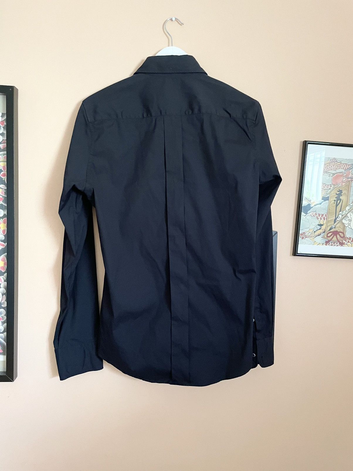 Jil Sander Jil Sander Ceremony Navy shirt Size US L / EU 52-54 / 3 - 3 Thumbnail