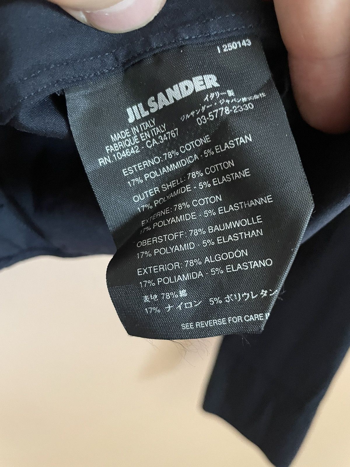 Jil Sander Jil Sander Ceremony Navy shirt Size US L / EU 52-54 / 3 - 5 Thumbnail