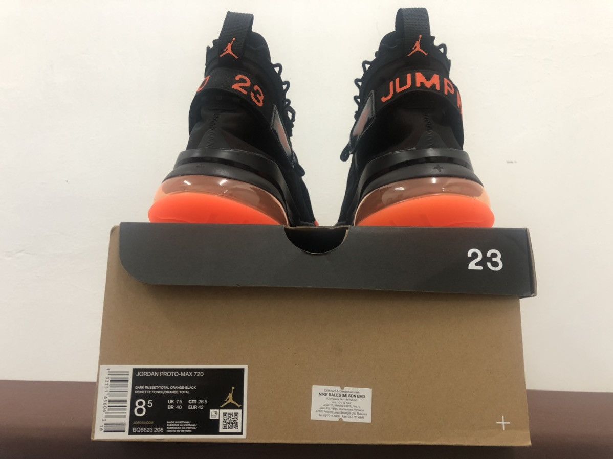 Jordan Brand Rare Nike Air Jordan Proto Max 720 Size US 8.5 / EU 41-42 - 13 Thumbnail