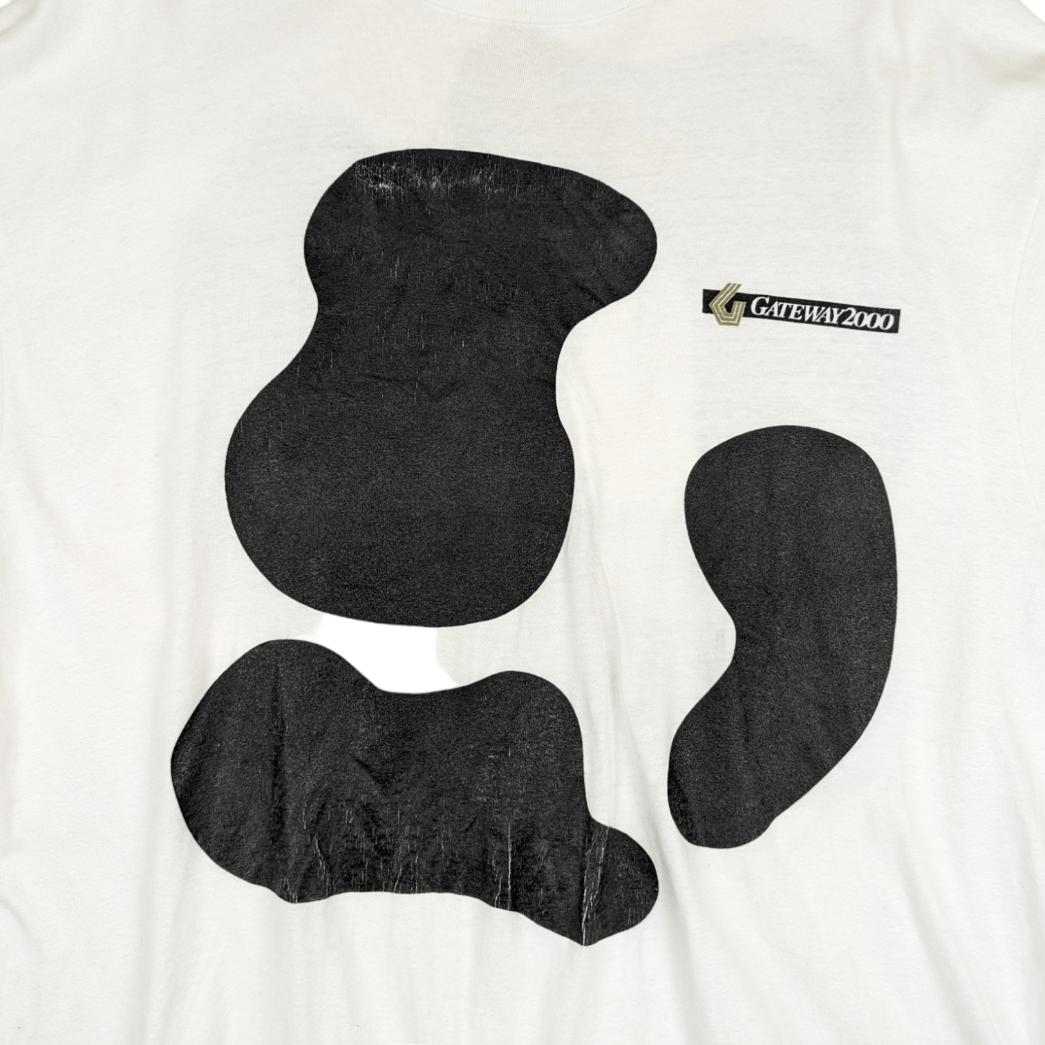 Hanes × Vintage Vintage 90's GATEWAY 2000 Computer T-Shirt Single Stitches Size US XL / EU 56 / 4 - 5 Thumbnail
