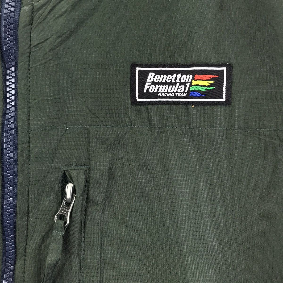 Benetton Vintage BENETTON FORMULA ONE F1 Racing Team Fleece Jacket Size US L / EU 52-54 / 3 - 3 Thumbnail