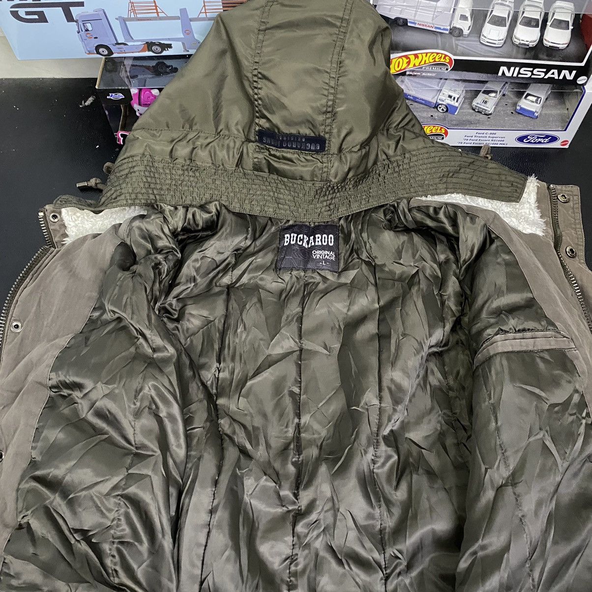 If Six Was Nine × Japanese Brand × Vintage OFFER🔥Vintage Buckroo Lining Sherpa Jacket Size US L / EU 52-54 / 3 - 4 Thumbnail
