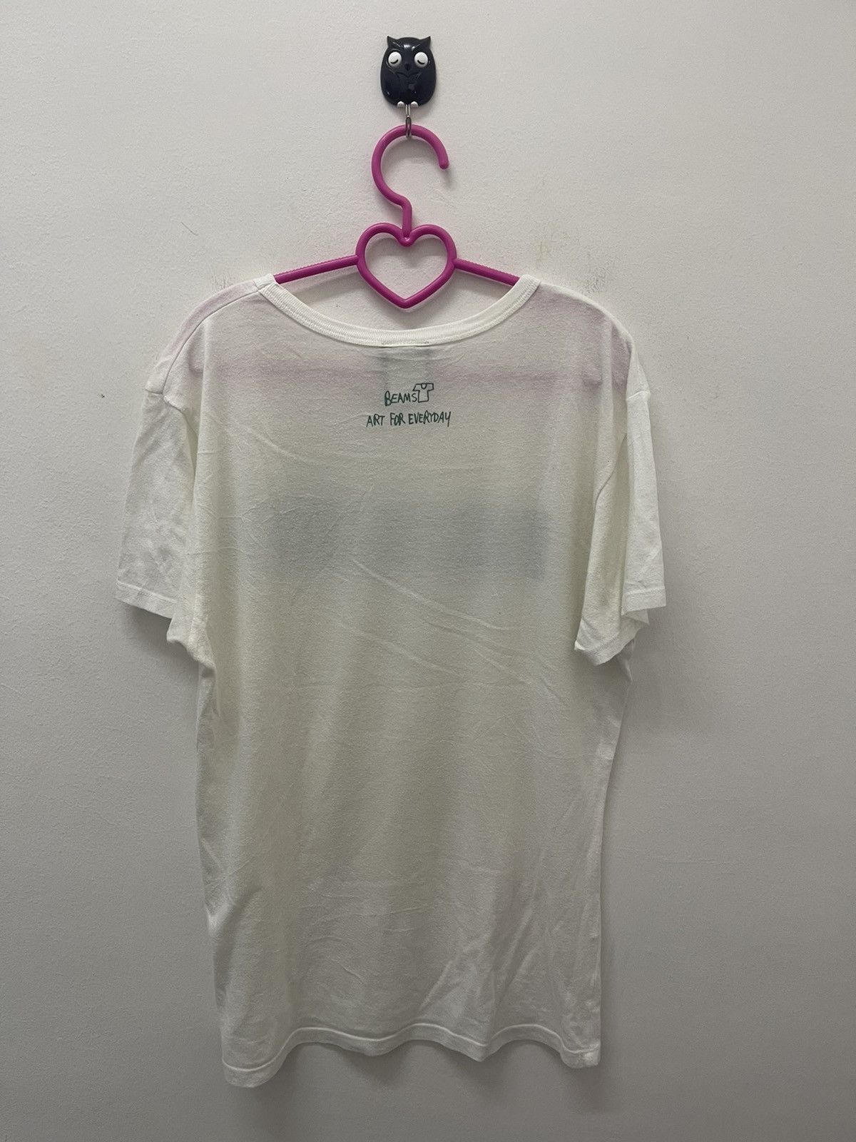 Beams Plus Rare Vintage BEAMS Art For Everyday Wording Tee Size US L / EU 52-54 / 3 - 5 Thumbnail
