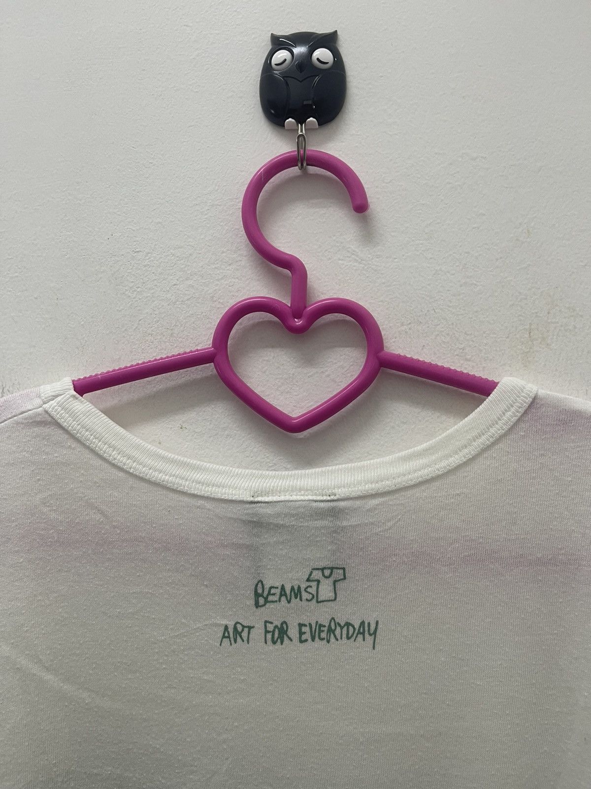 Beams Plus Rare Vintage BEAMS Art For Everyday Wording Tee Size US L / EU 52-54 / 3 - 6 Thumbnail